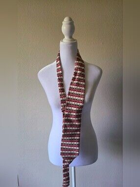 Vintage 1998 100% Silk Andy Warhol Campbells Chicken Noodle Soup Pop Art Tie